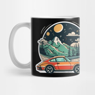 Porsche 911 | Vintage Car Mug